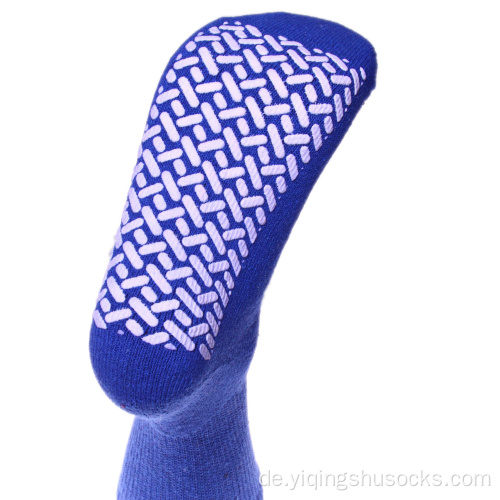 Unisex warme diabetische Socken Anti -Slip -maßgeschneiderte Farbe